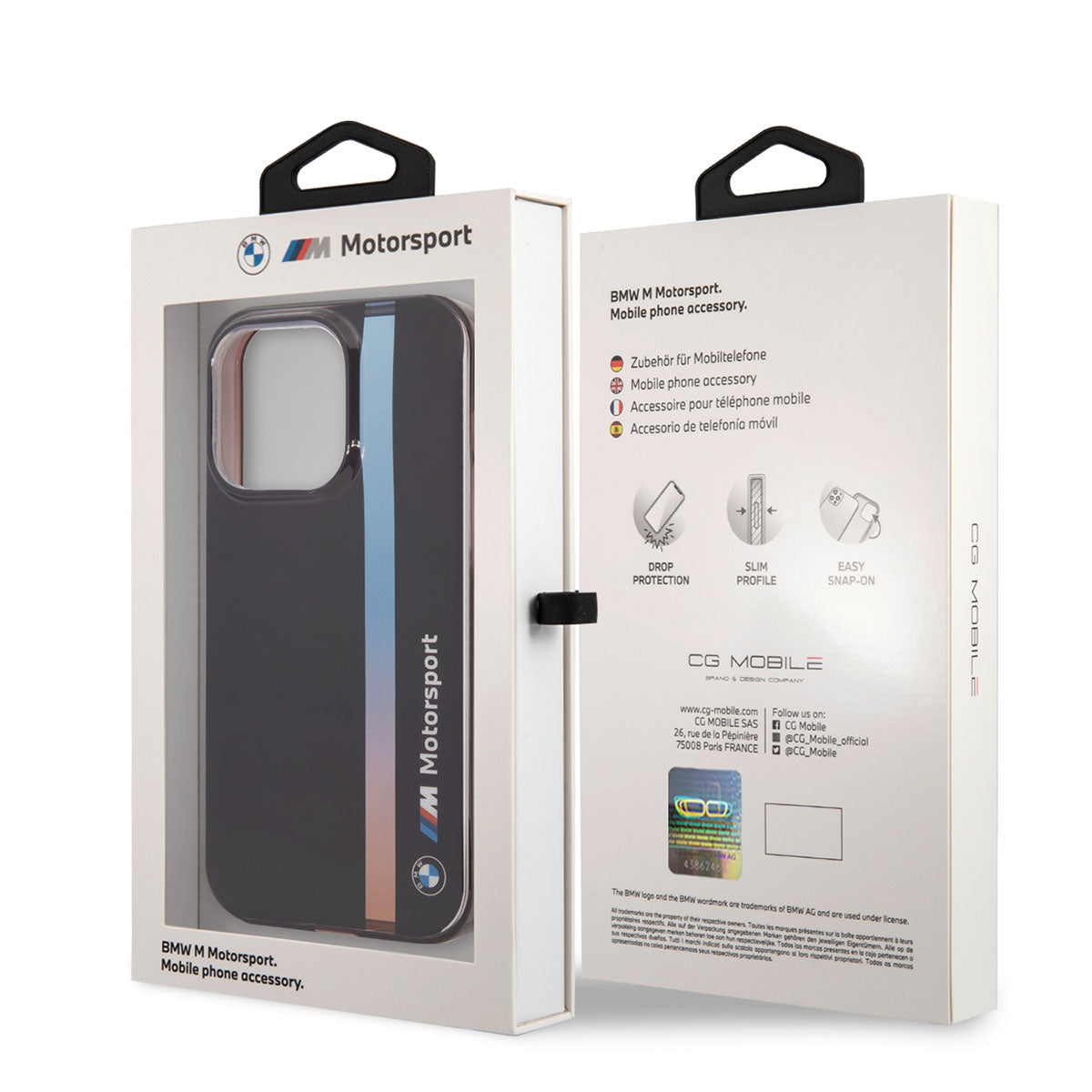 BMW iPhone 14 Pro Orjinal Lisanslı Renk Geçişli Çizgili Dizayn Telefon Kılıfı - 2 BMW iPhone 14 Pro Orjinal Lisanslı Renk Geçişli Çizgili Dizayn Telefon Kılıfı - 2